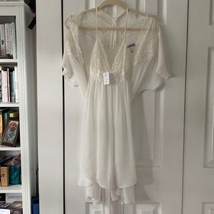 Nightgown and matching robe